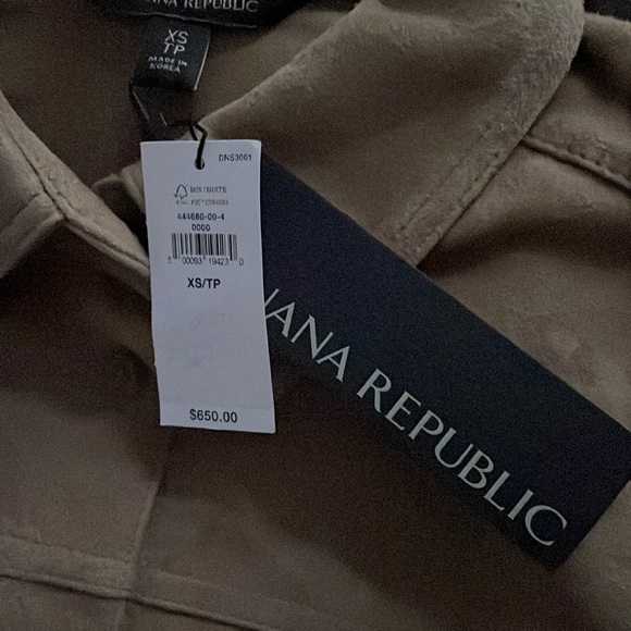 Banana Republic TYROL SUEDE SHIRT - Picture 5 of 5